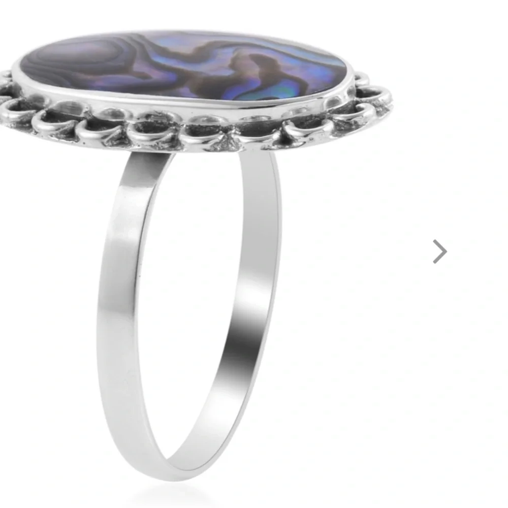 Abalone Shell Ring - Picture 4 of 8